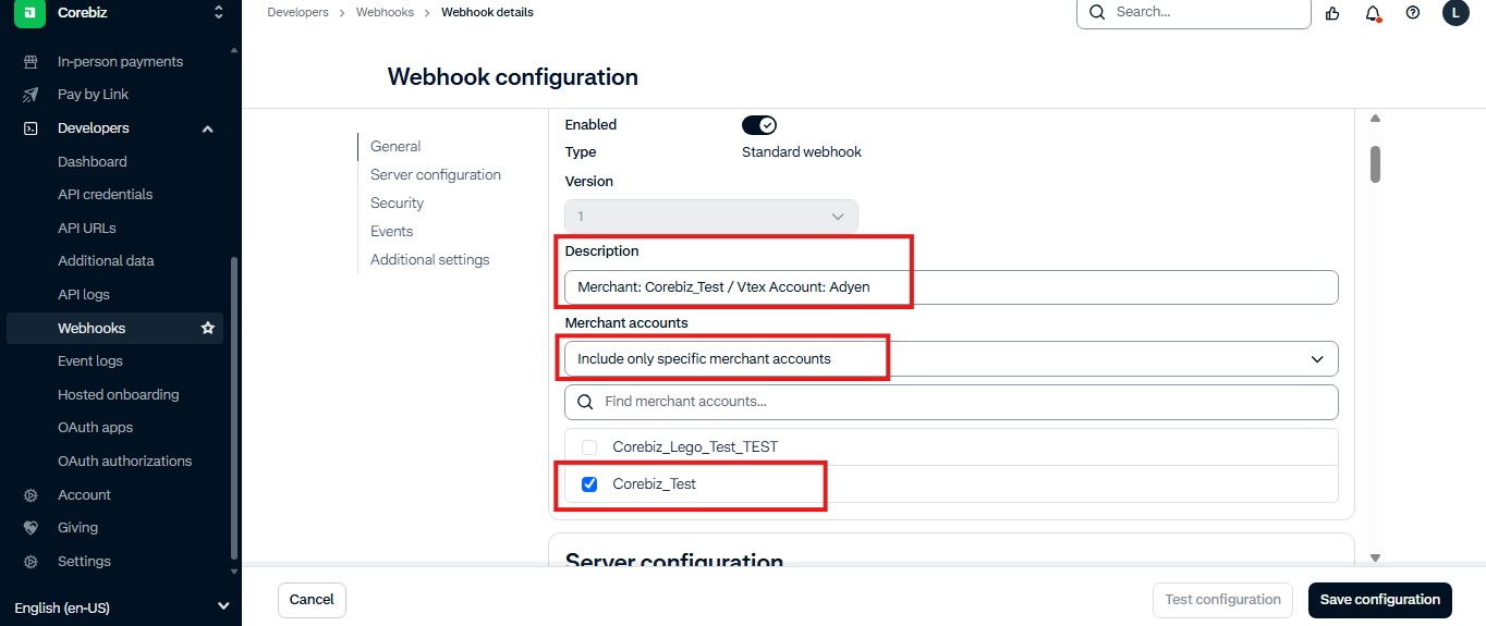 General Settings